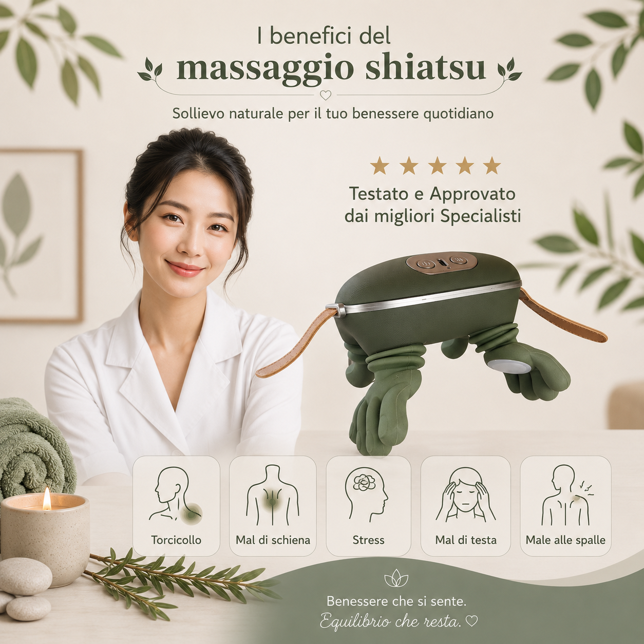 Massaggiatore Biometrico