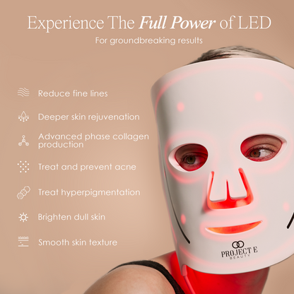LumaLux Face | Pro LED Red Light Therapy Mask
