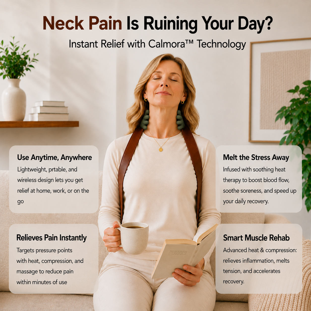 Calmora™ -Neck & Shoulder Massager
