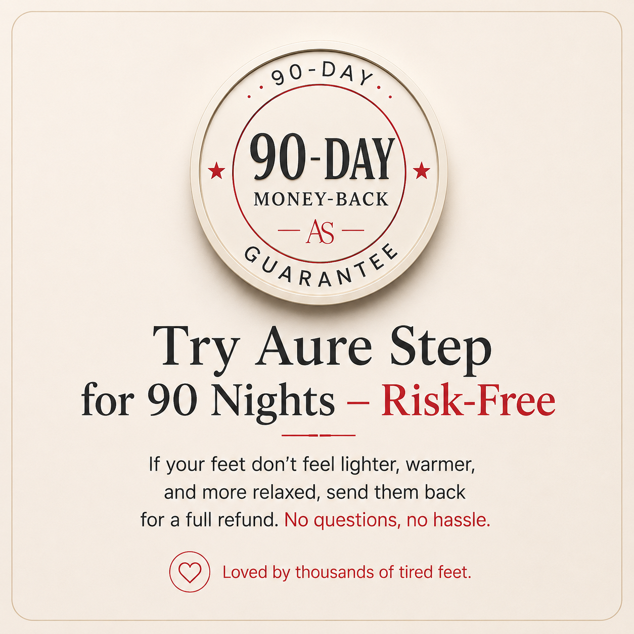 Aure Step™ Red Light Slippers
