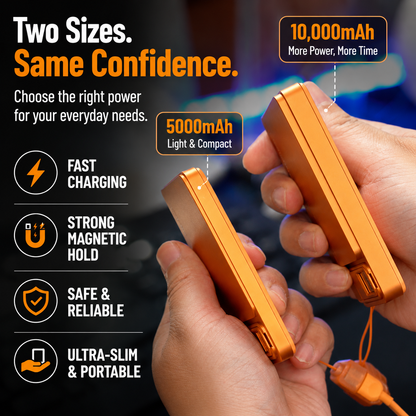 NanoCharge Pro - Magnetic Power Bank