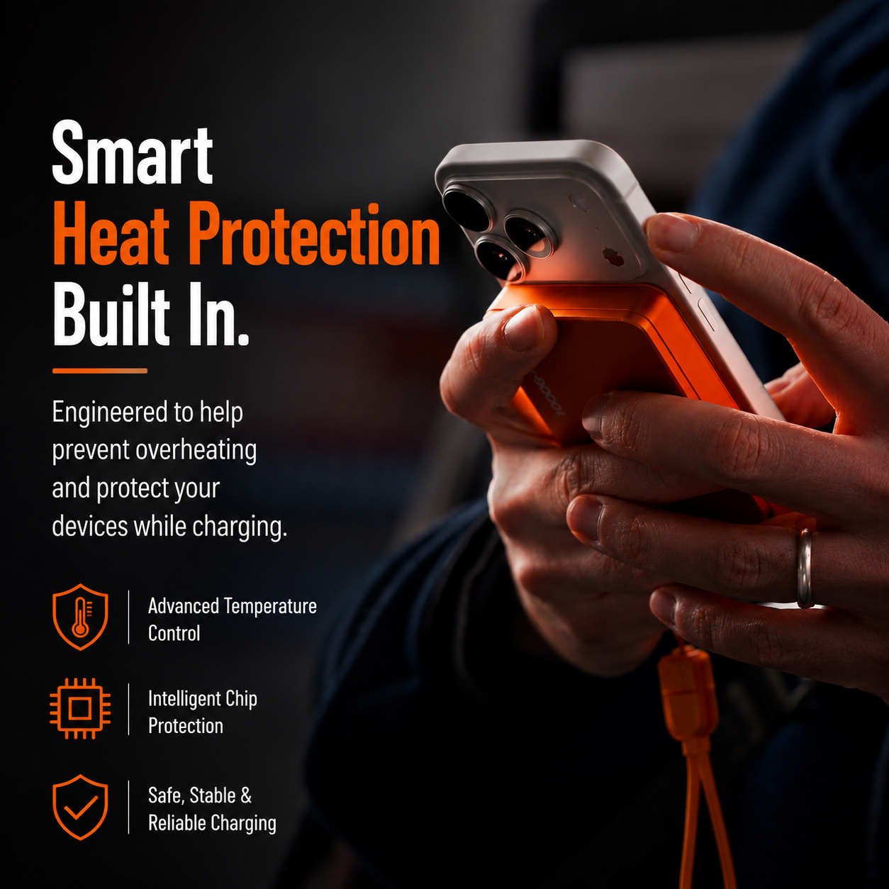 NanoCharge Pro - Magnetic Power Bank