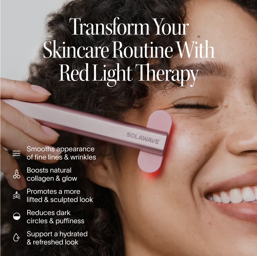 4-in-1 Radiant Renewal® Skincare Wand with Red Light Therapy